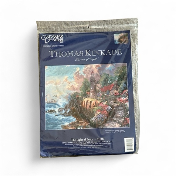 Thomas Kinkade Cross Stitch Kit - lot of 4 - brand new - Picture 3 of 5